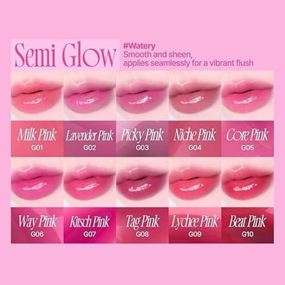 [fwee] Pink Obsession Stay-Fit Lip Tint (20 colors)