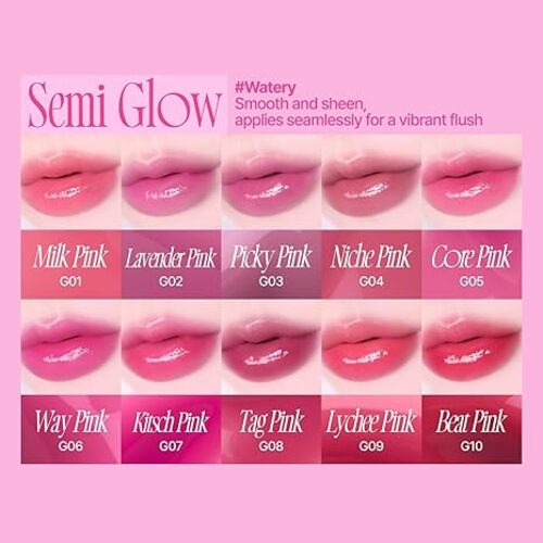 [fwee] Pink Obsession Stay-Fit Lip Tint (20 colors)