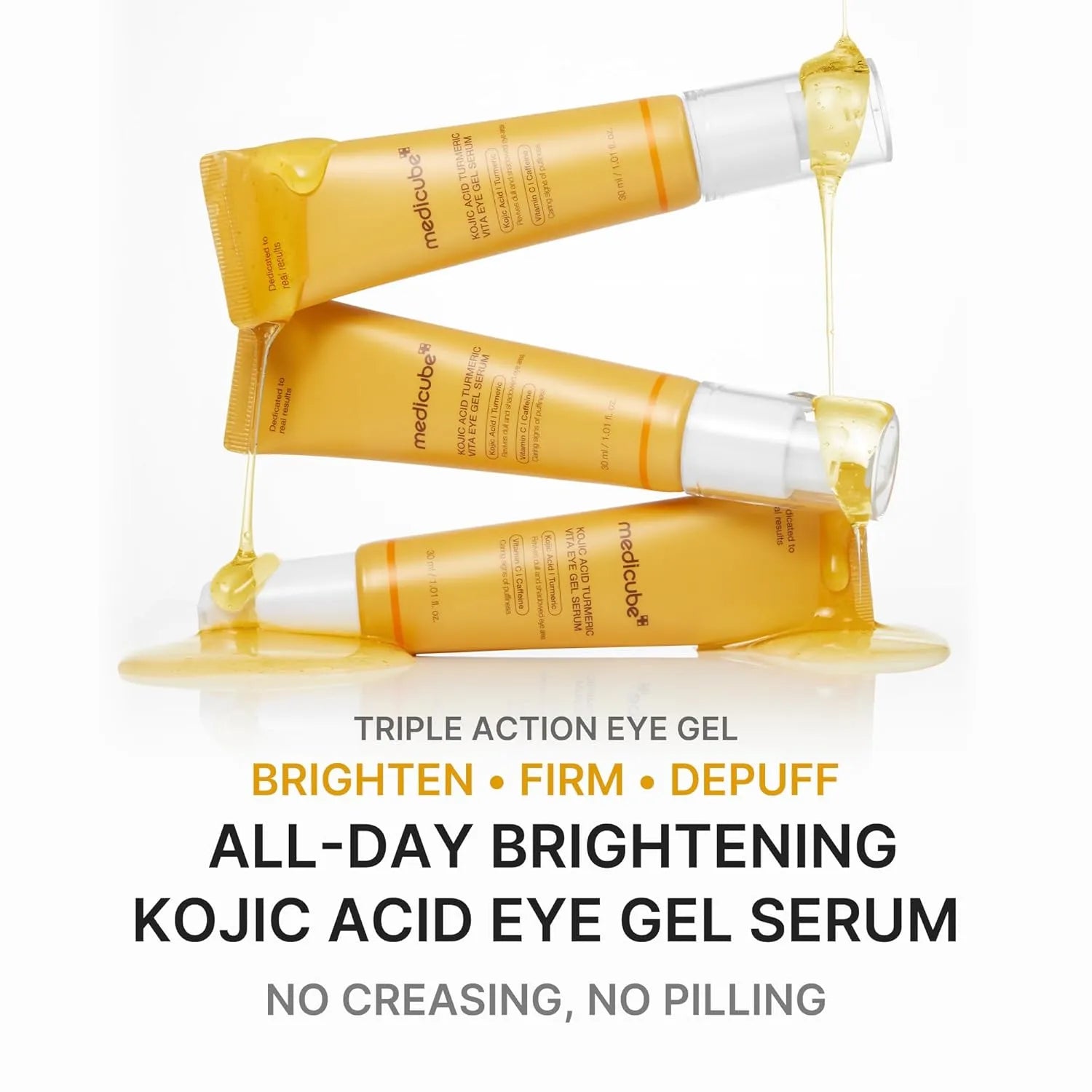 [MEDICUBE] Kojic Acid Turmeric Vita Eye Gel Serum 30ml
