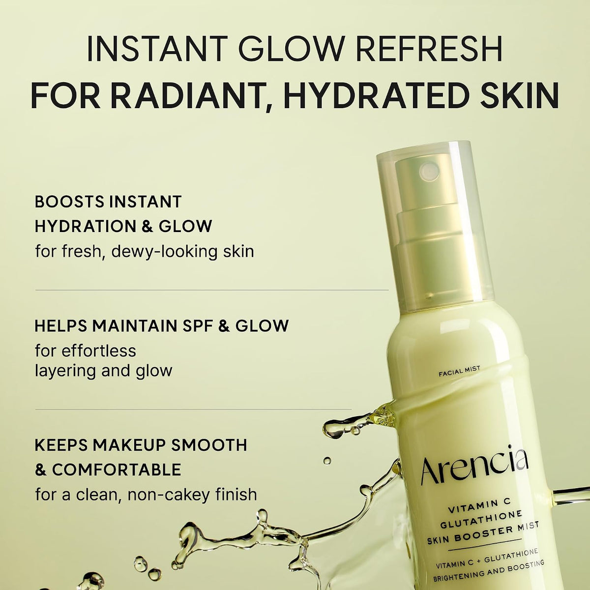 [ARENCIA] Vitamin C Glutathione Skin Booster Mist 100ml