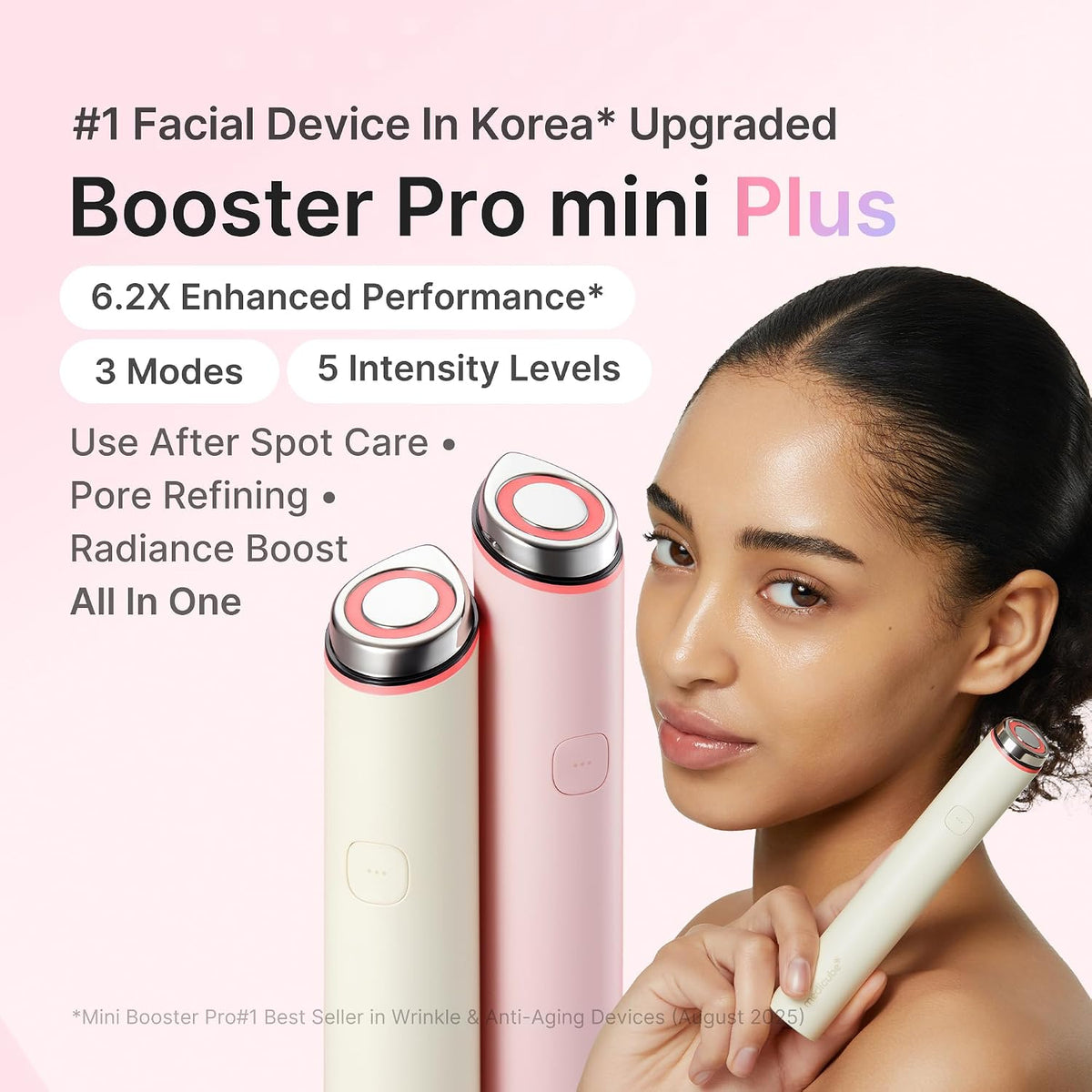 MOIDA SET [Medicube] Mini Glow Spa Set (AGE-R Booster Pro Mini Plis + PDRN Serum)  *Special Price*