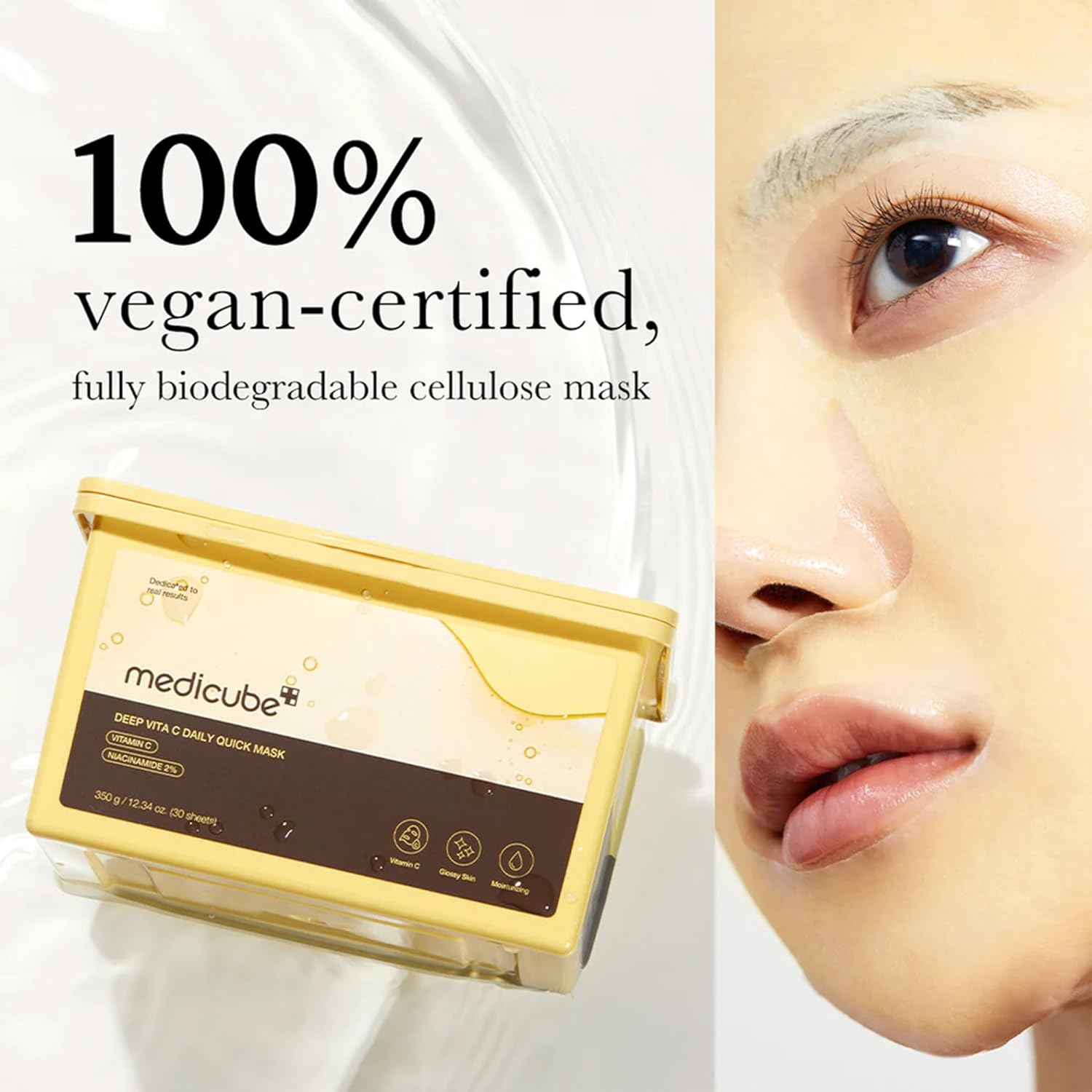 Medicube] Deep Vita C Daily Quick Mask (30ea) – MOIDA