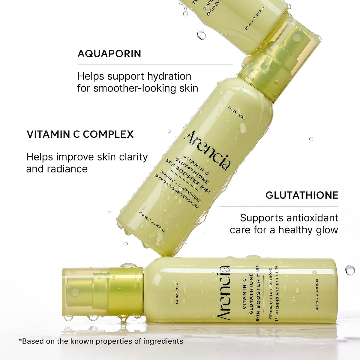 [ARENCIA] Vitamin C Glutathione Skin Booster Mist 100ml