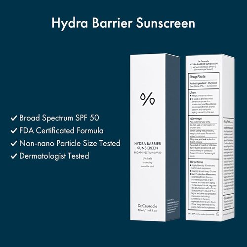 [Dr.Ceuracle] Hydra Barrier Sunscreen 50ml