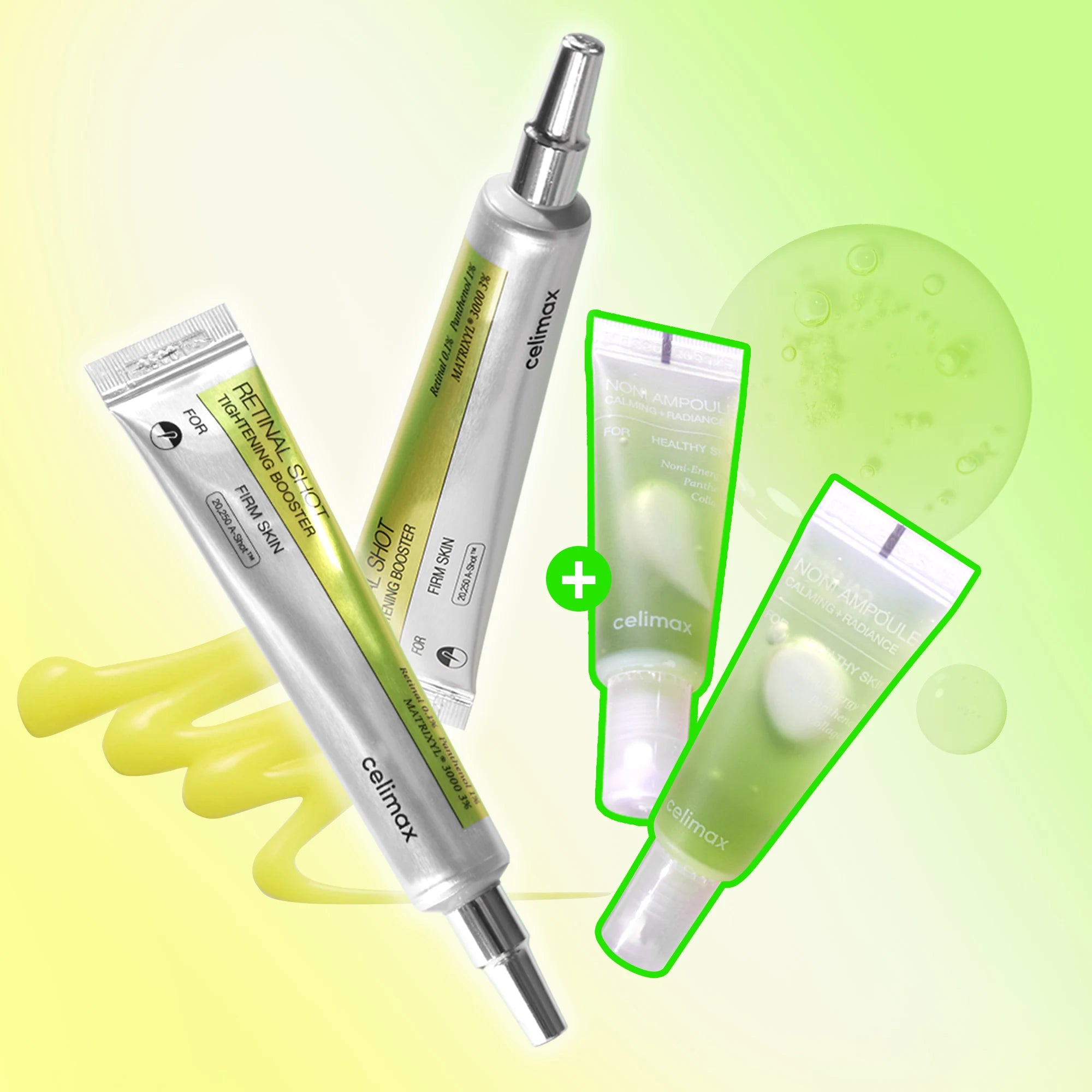 [celimax] Retinal Booster Double Set (Free Gift : Noni Ampoule 10ml * 2ea)
