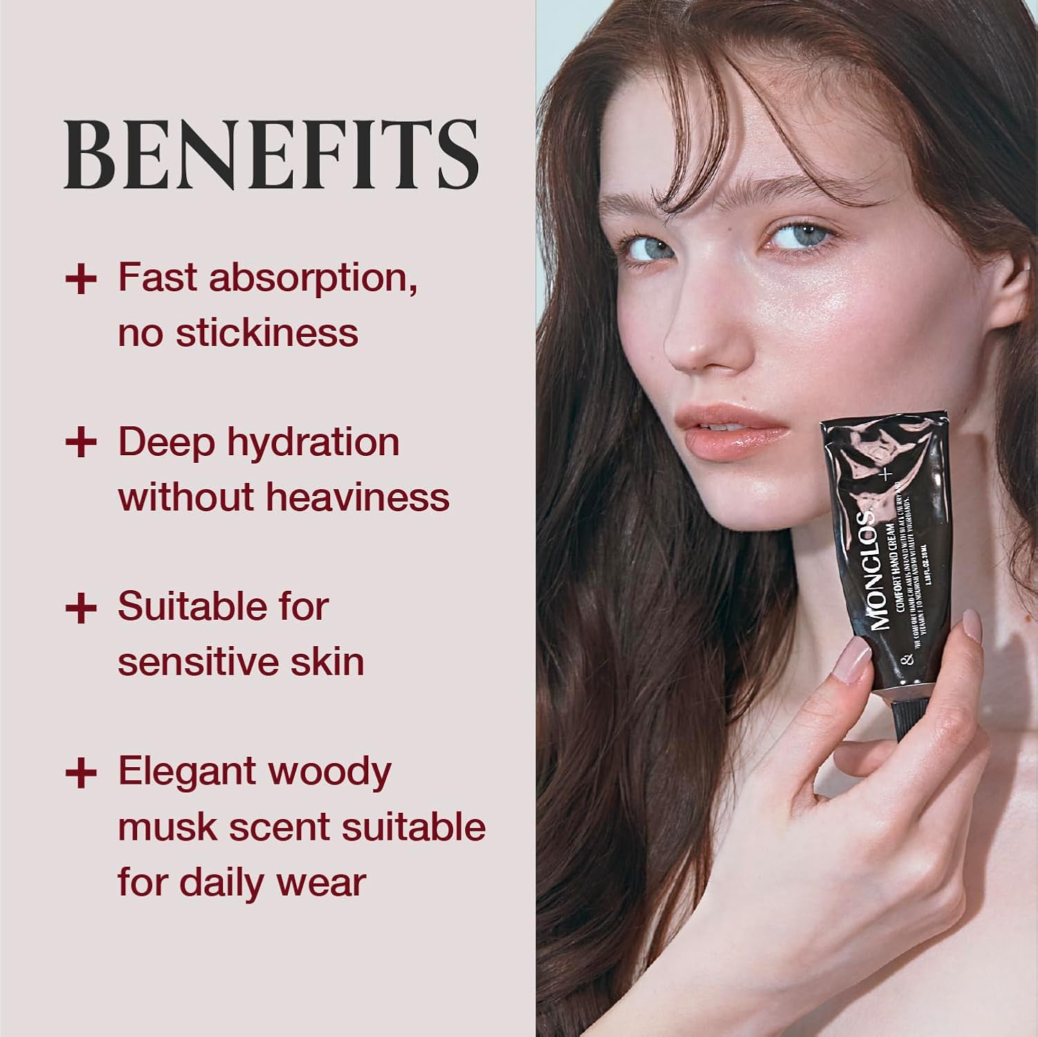 [MONCLOS] Comfort Hand Cream with Keyring 30ml