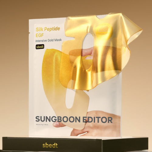 [SUNGBOON EDITOR] Silk Peptide EGF Gold Mask (1ea/4ea)