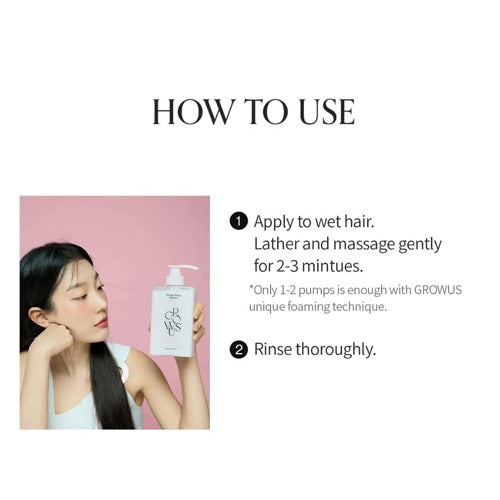 [GROWUS] Damage Therapy Shampoo 500ml