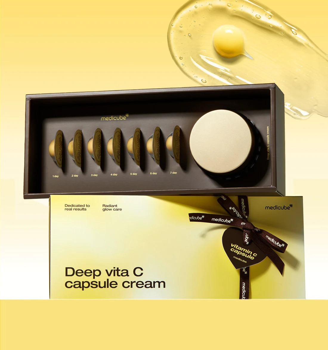 *Gift Set* [MEDICUBE] Deep Vita C Capsule Cream Set (1ea + Sample 7ea)