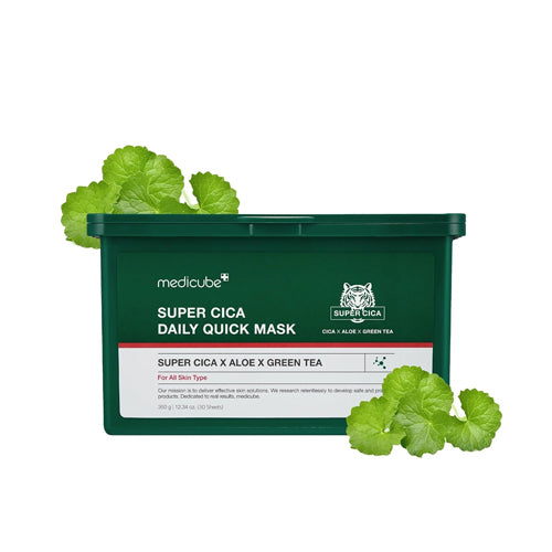 Medicube] Super Cica Daily Quick Mask (30ea) – MOIDA