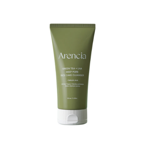 [Arencia] Green Tea LHA Deep Pore Rice Cake Cleanser 150ml