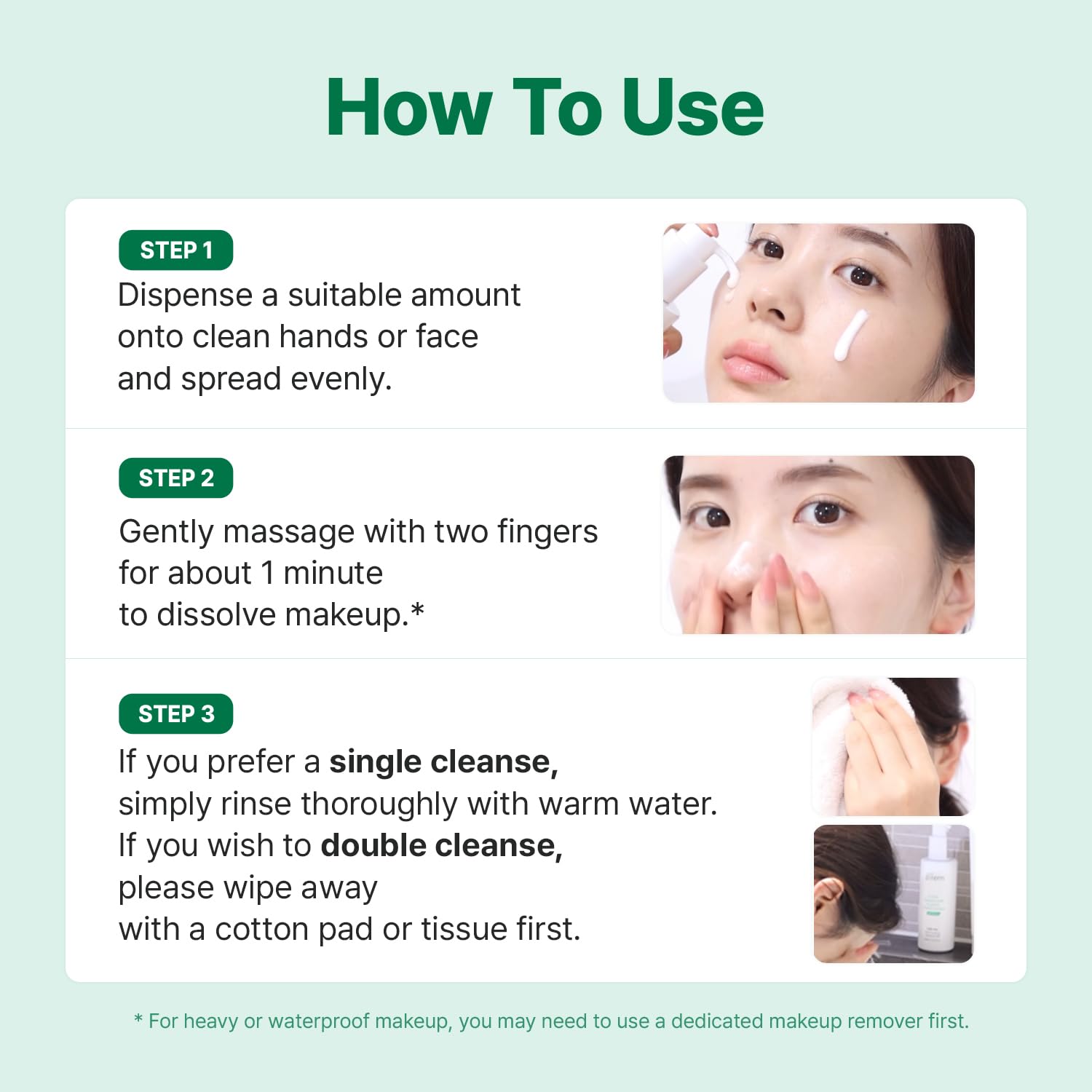 [make p:rem] *renewal* Safe Me Relief Moisture Cleansing Milk 200ml