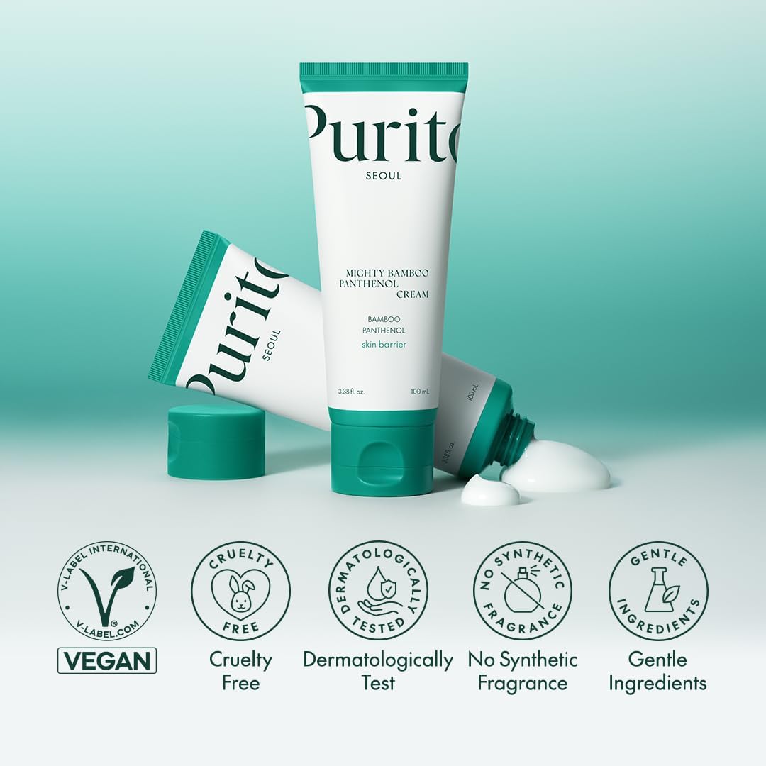 Exclusive Set [Purito Seoul] Set: Panthenol Bamboo Cream + Releaf Serum *Special Price*