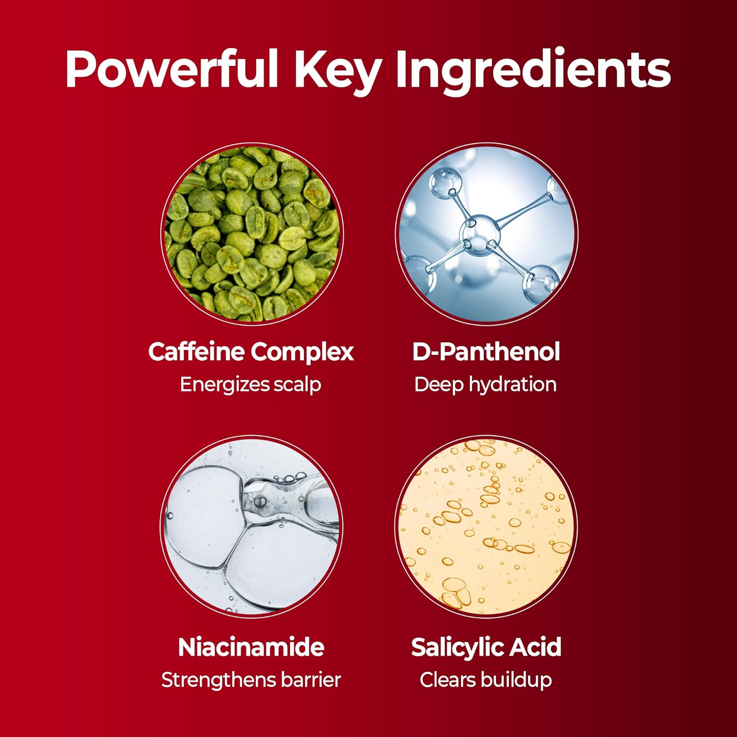 [KUNDAL] Caffeine Shampoo 500ml (2 types)