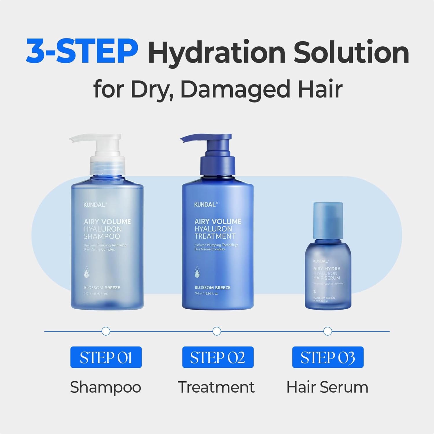 [KUNDAL] Airy Volume Hyaluron Serum 50ml