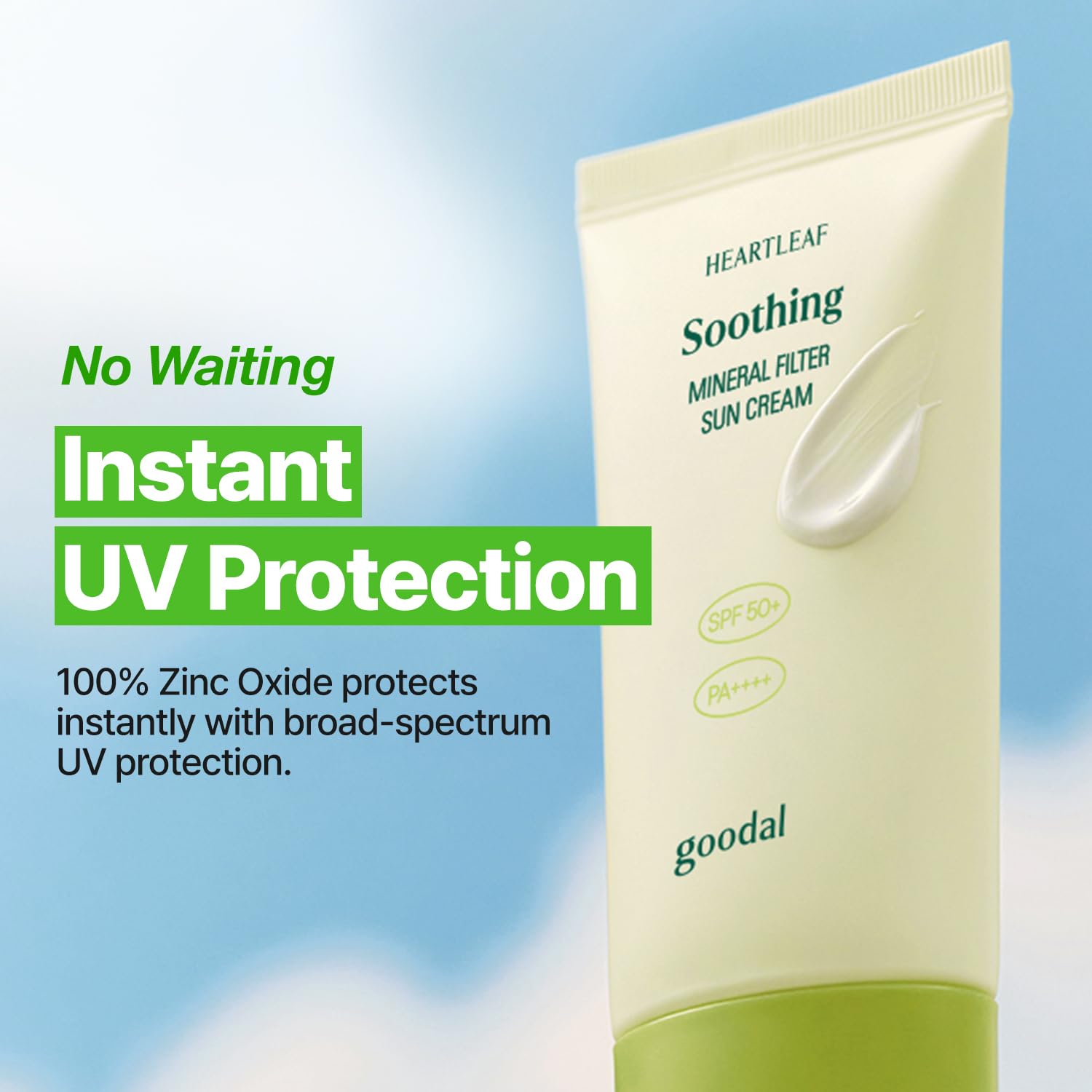 [Goodal] Heartleaf Soothing Mineral 100 Sunscreen 50ml