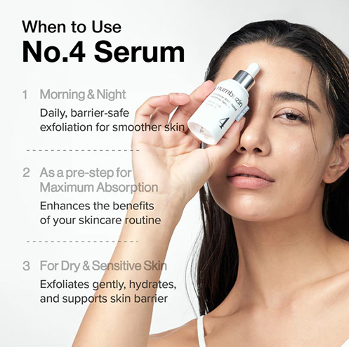 [Numbuzin] No.4 Ceramide AHA Glazed Skin Prep Serum 30ml