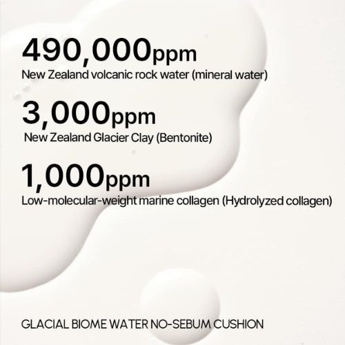 [PARNELL] Glacial Biome Water No-Sebum Cushion 10ml