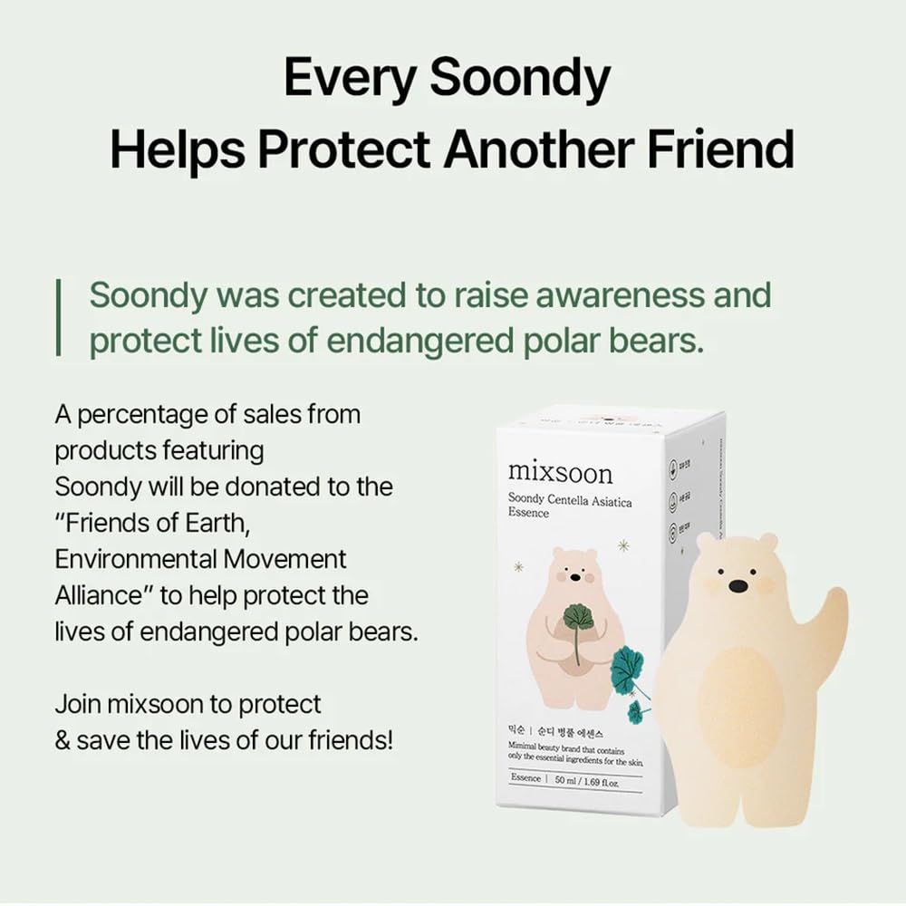 *CLEARANCE* [MIXSOON] Soondy Centella Asiatica Essence 100ml