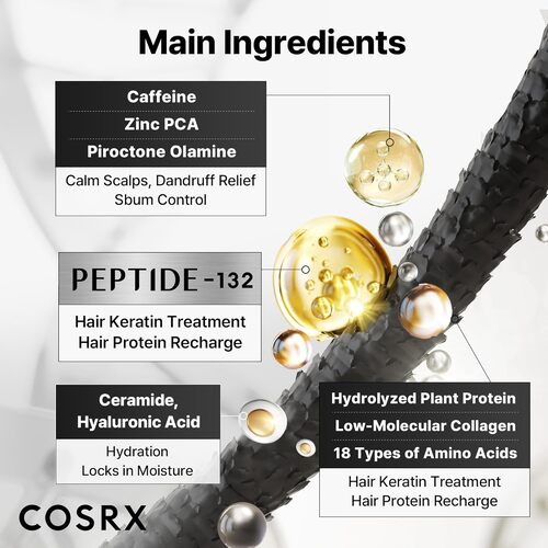 [COSRX] PEPTIDE-132 Ultra Perfect Hair Bonding Shampoo 200ml