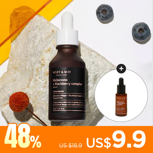 *Special Price* [Mary&May] Idebenone + Blackberry Complex Serum 30ml