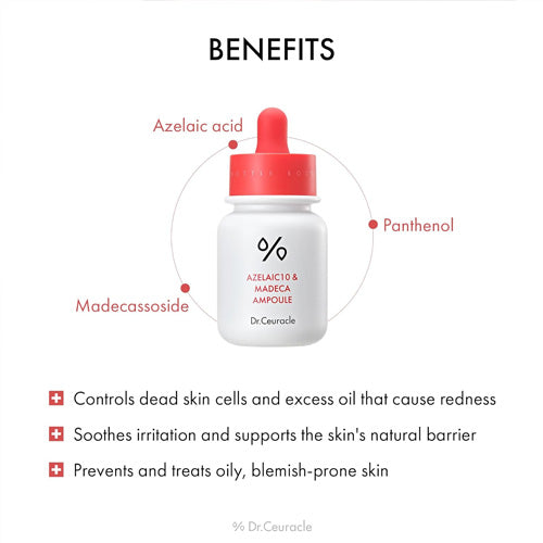 [Dr.Ceuracle] Azelaic10 & Madeca Ampoule 30ml