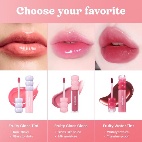 [colorgram] Fruit Glass Tint Mini Set 03 Cool Best Set