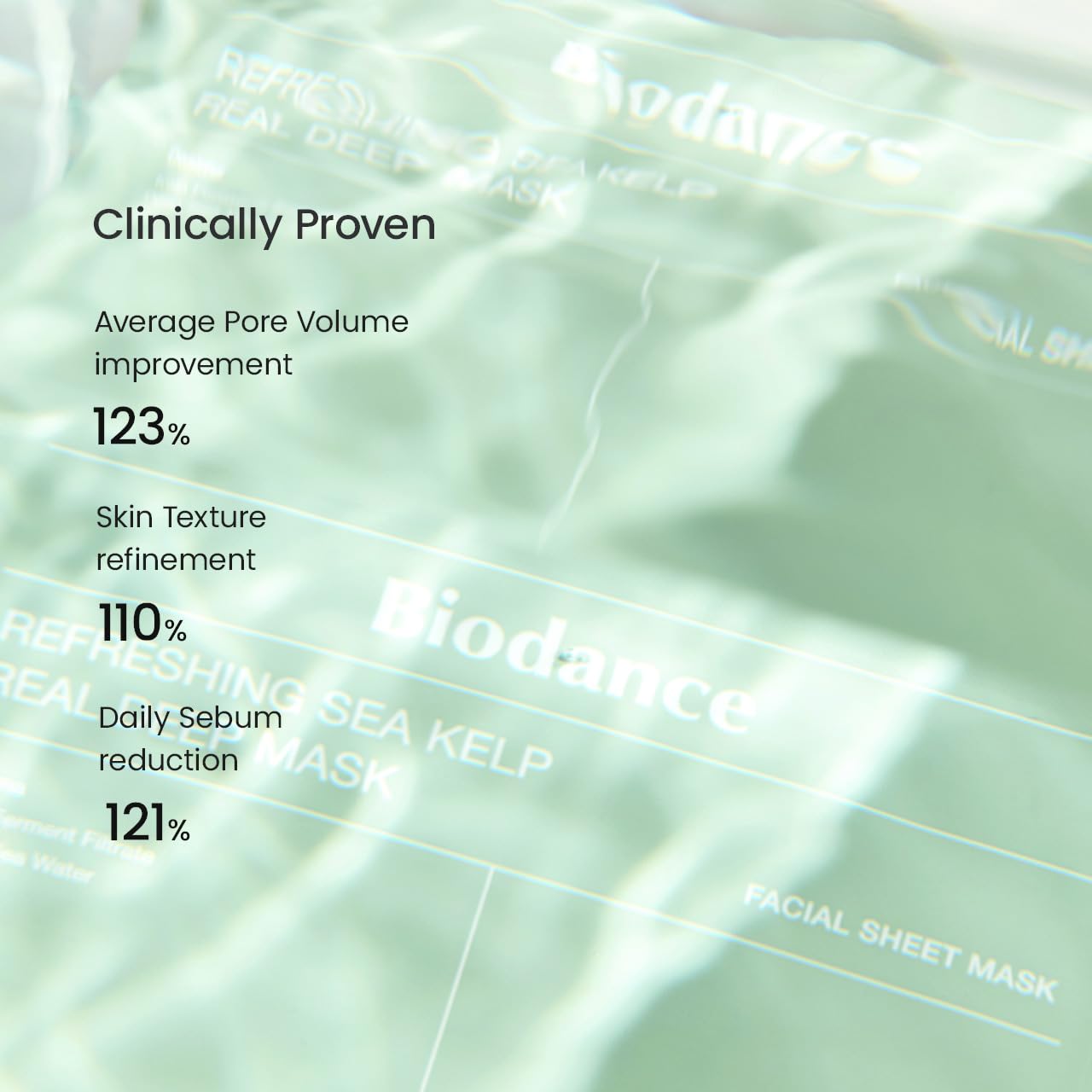 [Biodance] Refreshing Sea Kelp Real Deep Mask (1ea/4ea)