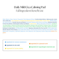 [d'Alba] White Truffle Daily Mild Cica Calming Pad (50ea)