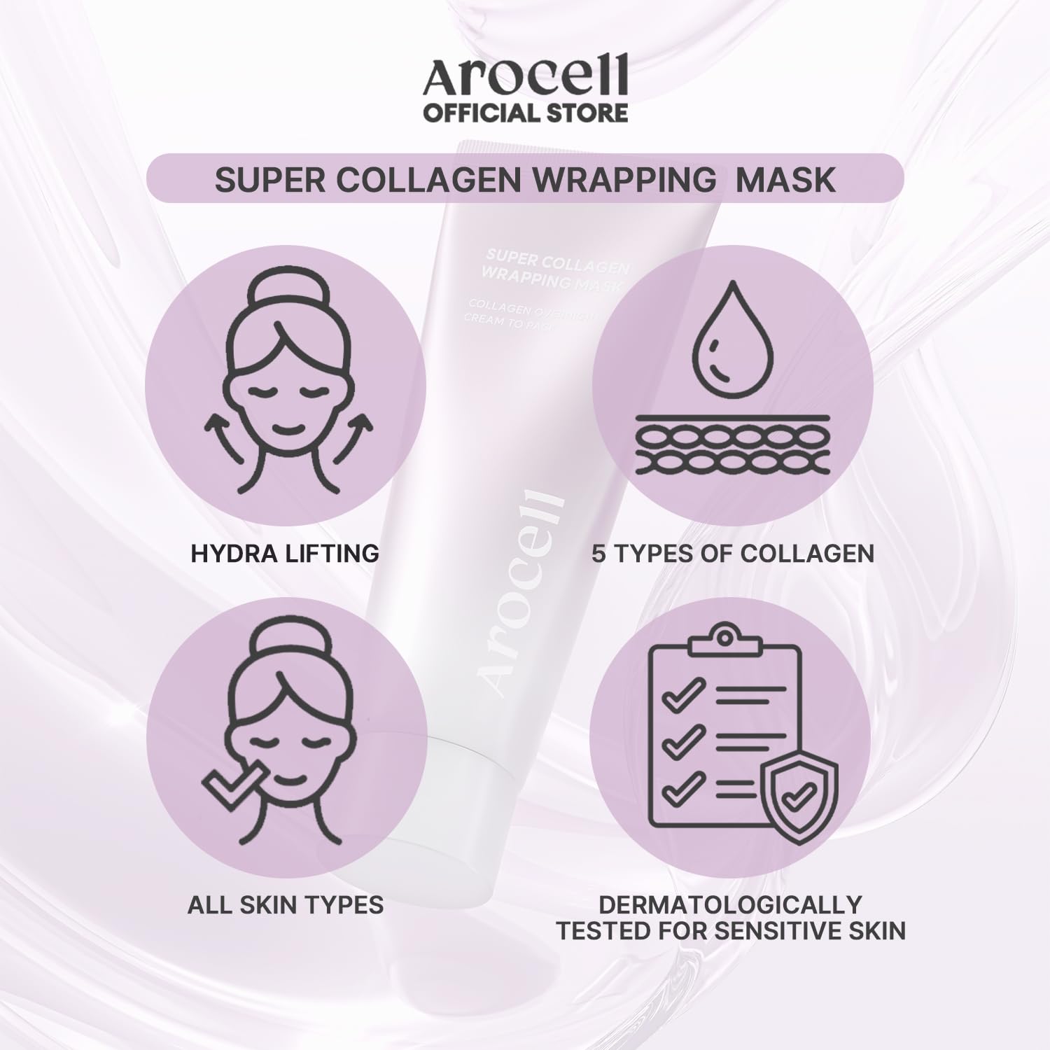 [Arocell] Super Collagen Wrapping Mask 80ml