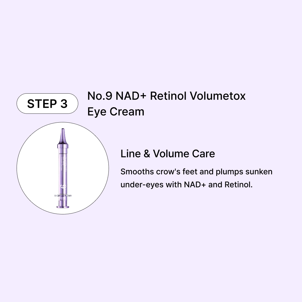 MOIDA SET [Numbuzin] No.9 Firming Routine (Toner + Essence + Eye cream) *Special Price*