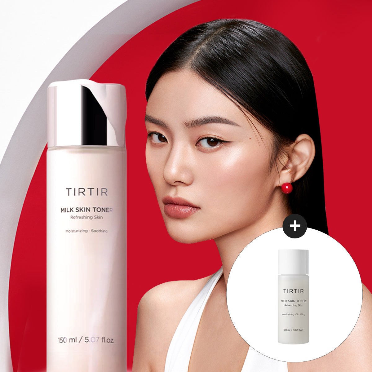 [TIRTIR] Milk Skin Toner 150ml + Free Gift