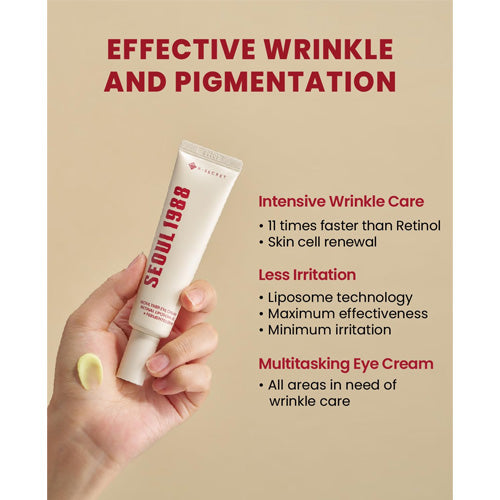 [KSECRET] SEOUL 1988 Eye Cream : Retinal Liposome 4% + Fermented Bean