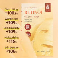 [Goodal] Black Carrot Vita-A Retinol Liting Gel Sheet Mask (4ea)