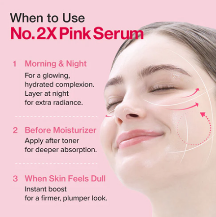 [Numbuzin] No.2 Rose PDRN Collagen 2X Plumping Serum 30ml