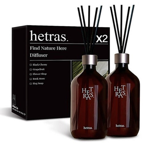 [hetras] Premium Diffuser (500ml*2ea) (15 types)
