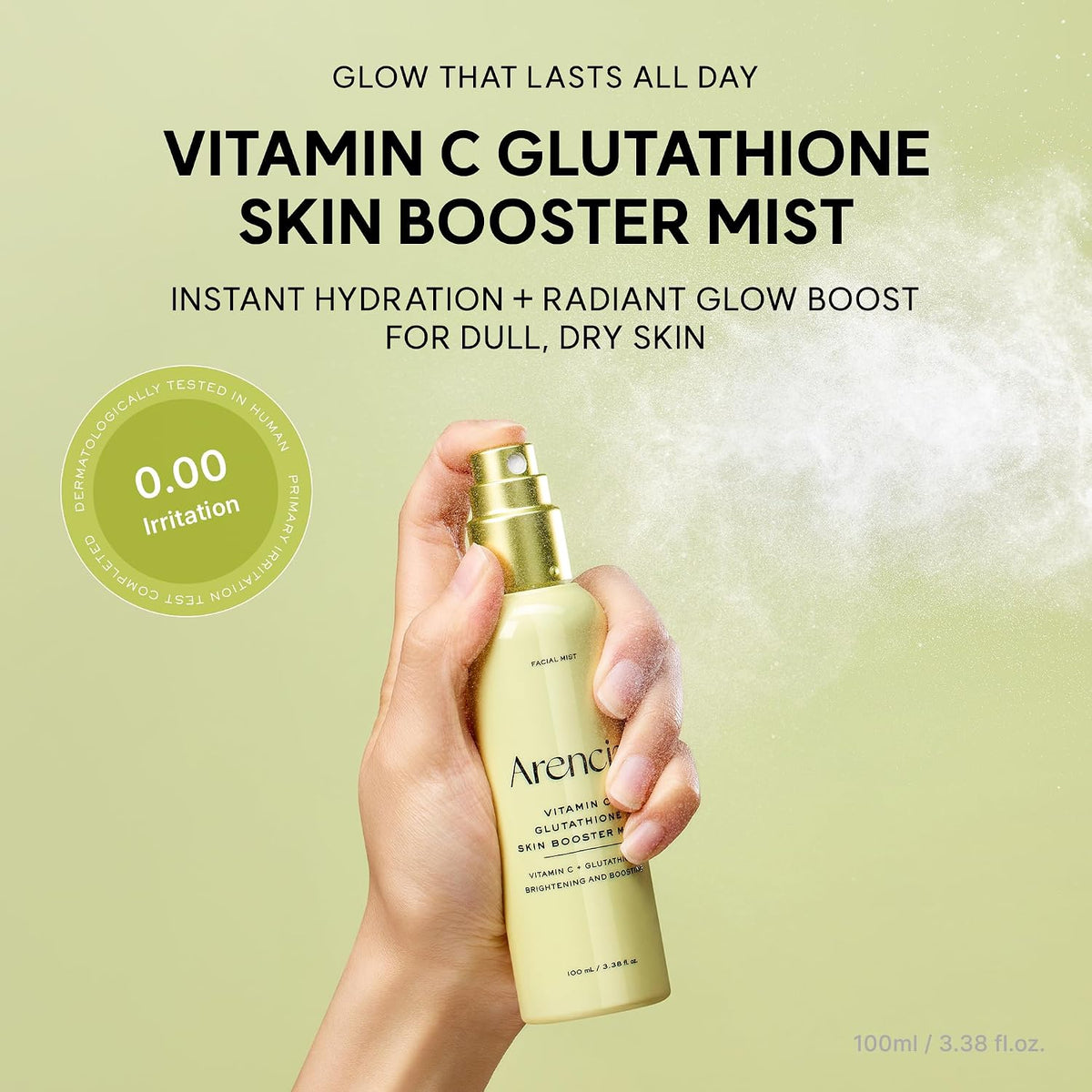 [ARENCIA] Vitamin C Glutathione Skin Booster Mist 100ml