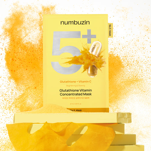 [Numbuzin] No.5 Glutathione Vitamin Mask (5ea)