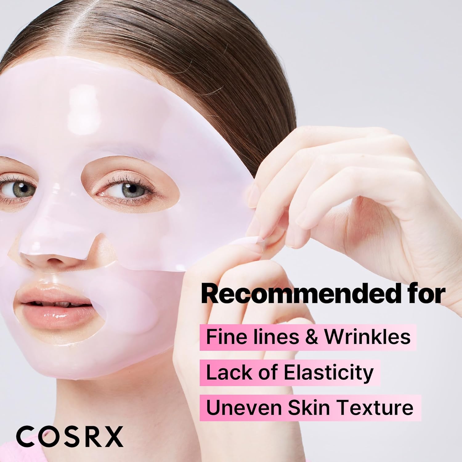 [COSRX] The Peptide Collagen Lifting Glow Hydrogel Mask (3ea)
