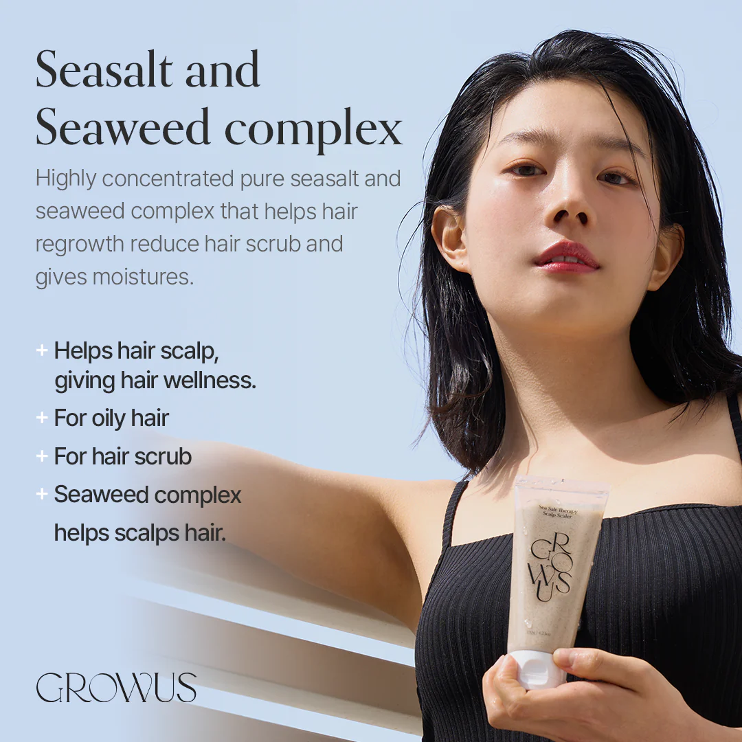 [GROWUS] Sea Salt Therapy Scalp Scaler 120g