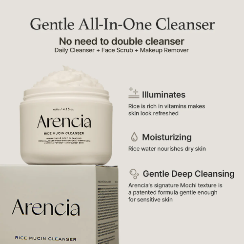 [Arencia] Rice Mucin Cleanser 120ml