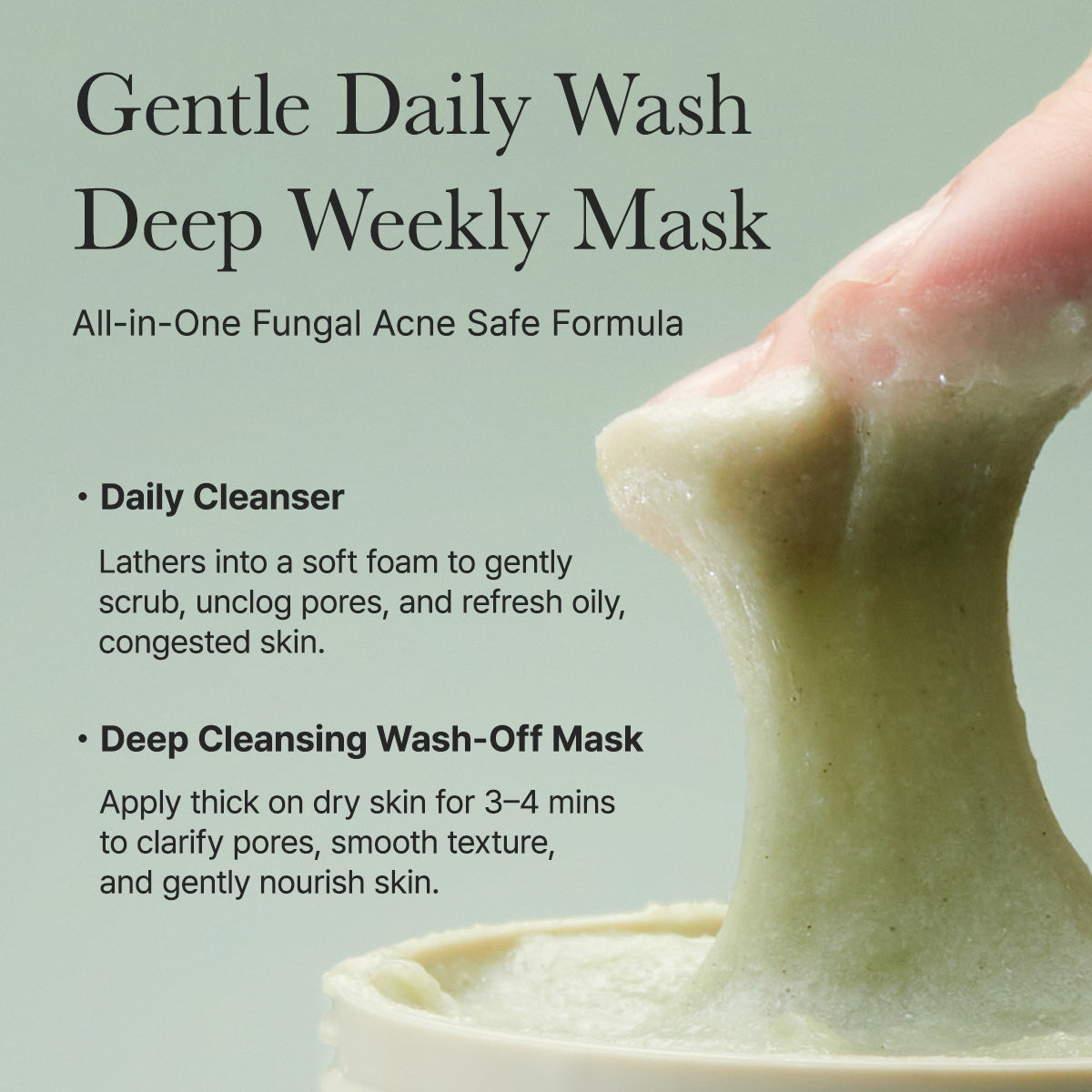 [Arencia] Fresh Green Rice Mochi Cleanser 120g