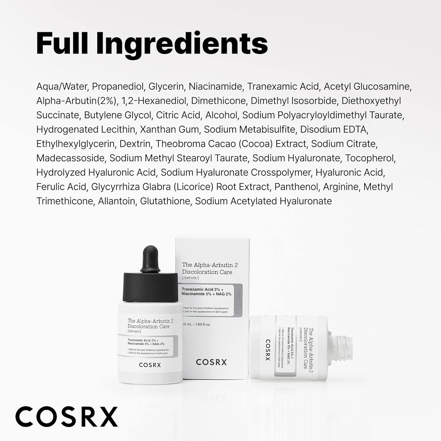 [COSRX] The Alpha-Arbutin 2 Discoloration Care Serum 50ml