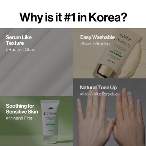 [d'Alba] Waterfull Mild Suncream 50ml