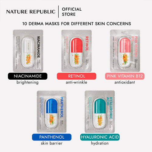 [Nature Republic] Active 80 Mask (6 types)