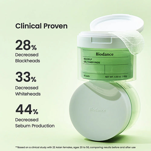 [Biodance] Sea Kelp Gel Toner Pads (60 pads)
