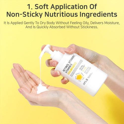 [APLB] Retinol Vitamin C Vitamin E Body Lotion 300ml
