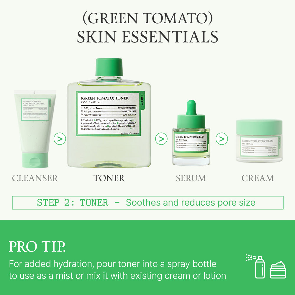 [FULLY] Green Tomato Toner 250ml *Flash Deal*