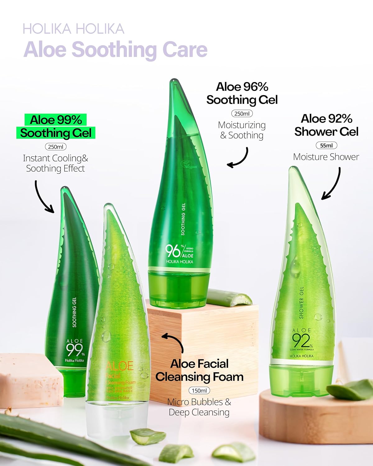 [Holika Holika] *renewal* Aloe 99% Soothing Gel 250ml