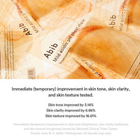 [Abib] Mild acidic pH sheet mask Glutathiosome fit (1ea)